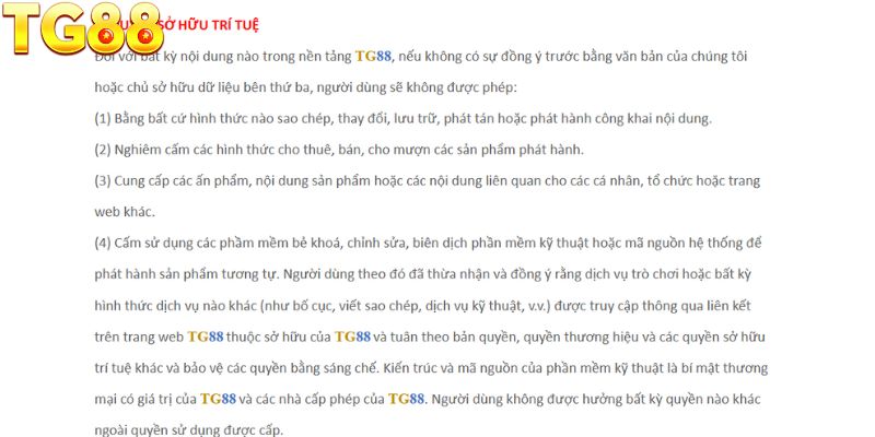 Về các sản phẩm tại TG88 có câu hỏi thường gặp nào?